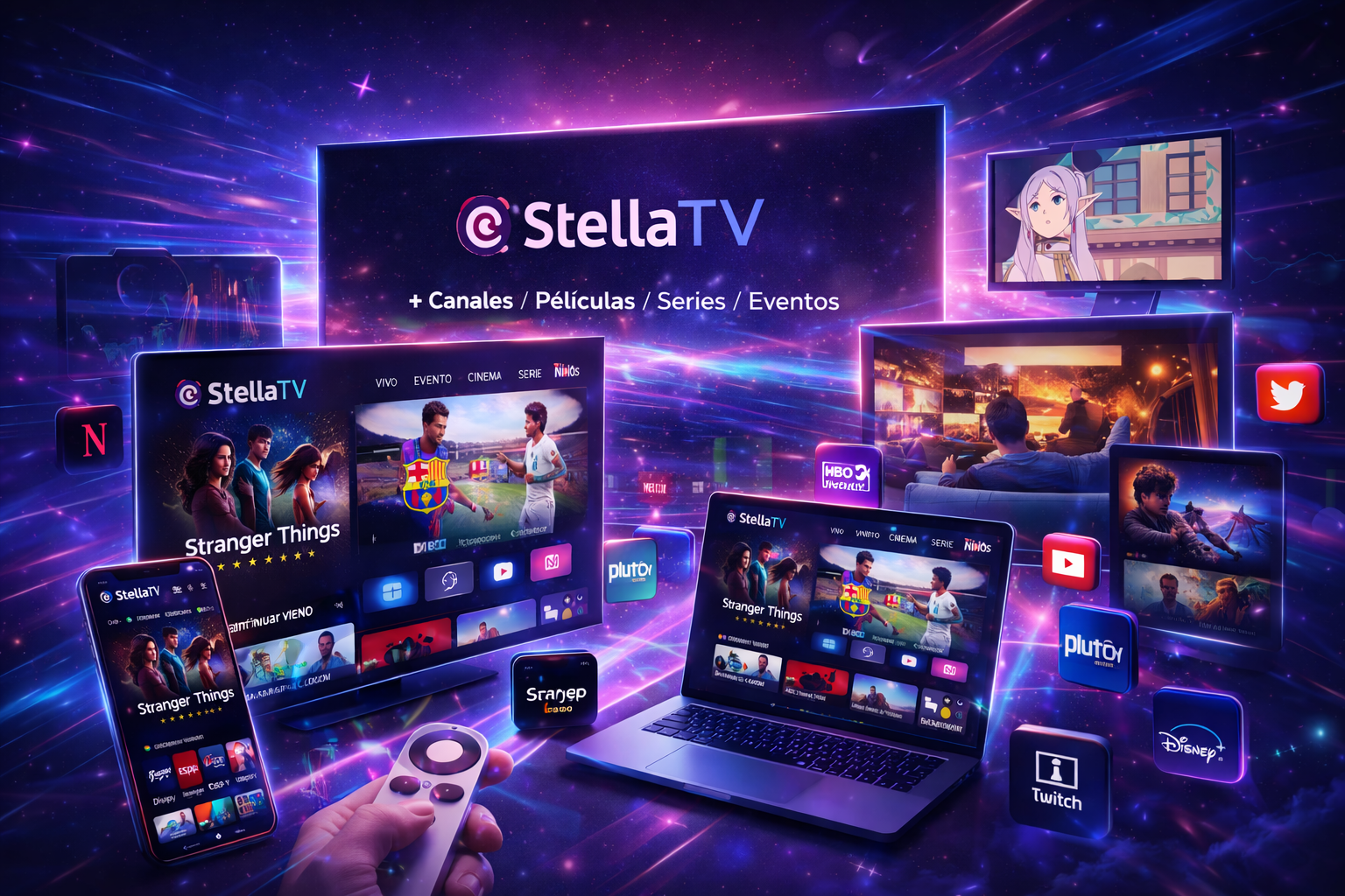 StellaTV - Eventos